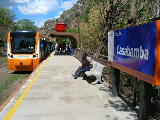 Tren de las Sierras en Estacion Casabamba (Foto: Panoramio)
