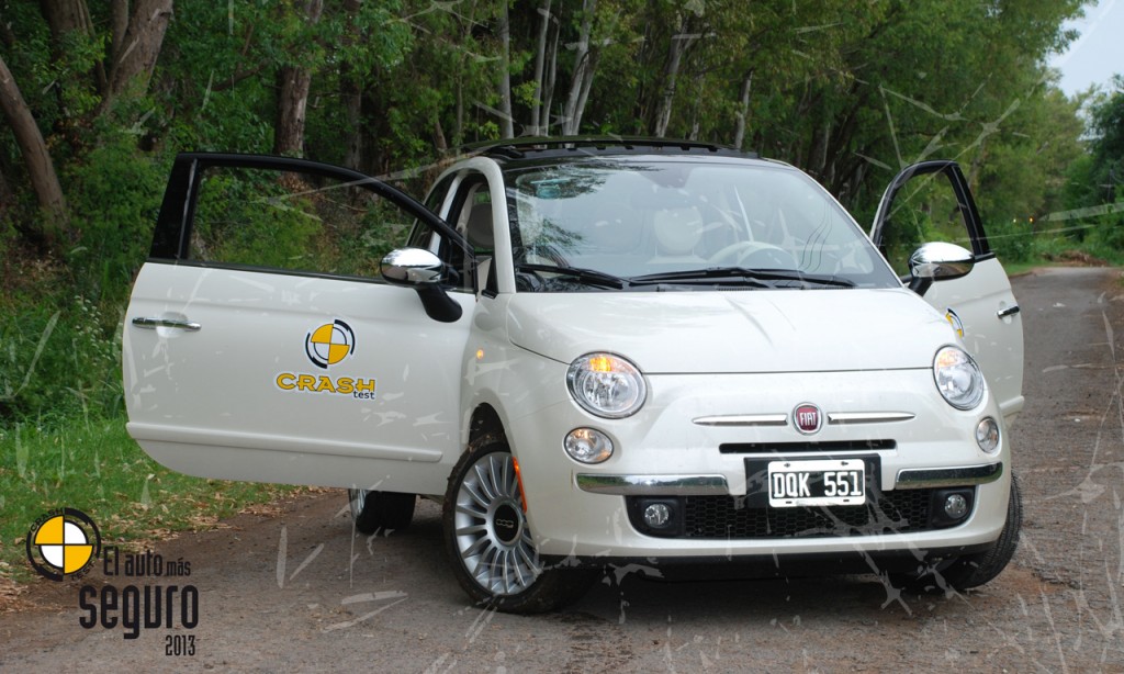 Fiat 500, el auto más seguro del 2013 en la categoría City Car, según CESVI