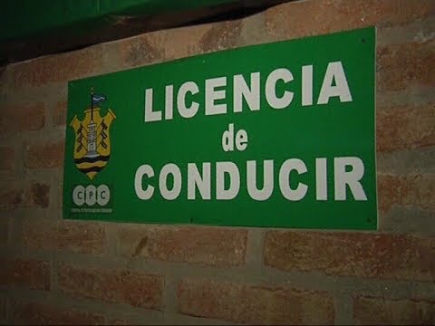 Licencia de conducir Municipalidad de Cordoba