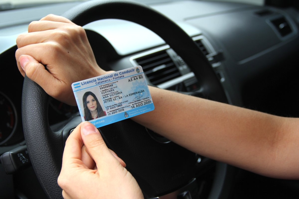 Nueva Licencia Nacional de Conducir Argentina