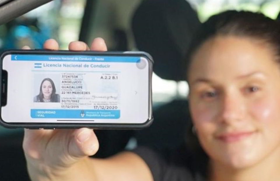 Licencia de conducir nacional digital