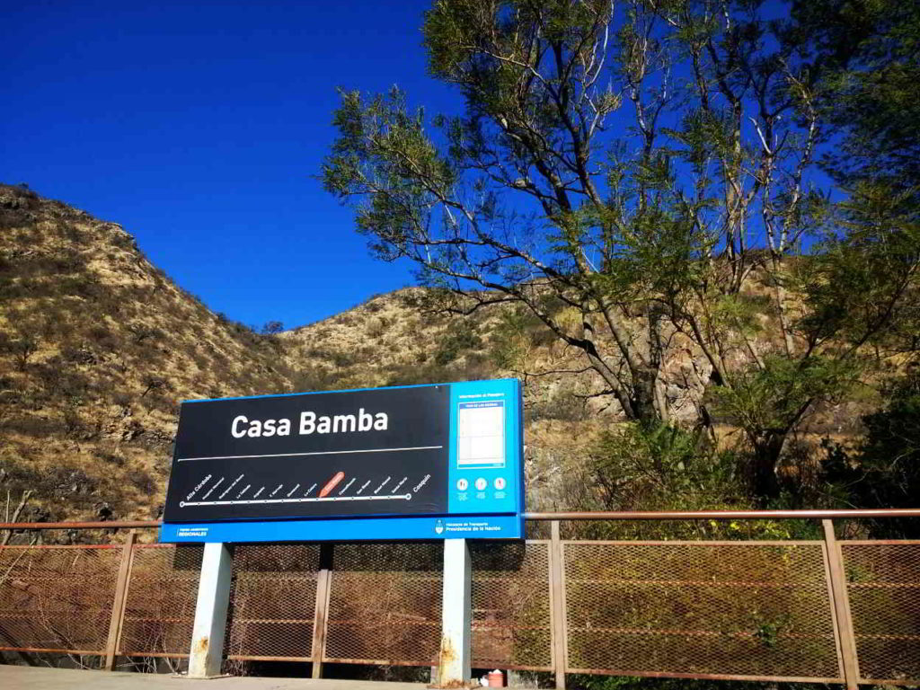 Estacion Casa Bamba Tren de las Sierras Cordoba